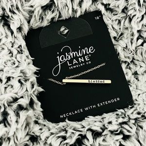 Jasmine Lane 18” gold blessed necklace